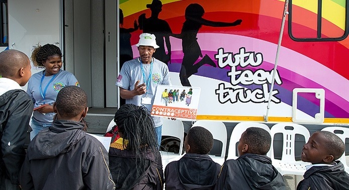 Bringing “Health on Wheels” to At-risk Teens in Cape Town